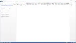 How to show/hide toolbar | Word 2013