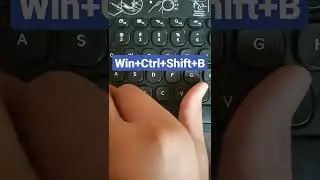How to Wake up your PC from dark screen 
