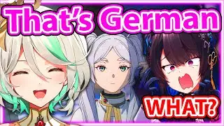 Cecilia Confused Nerissa With German Word and Talked About Frieren 【Hololive】