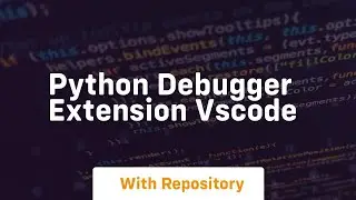 python debugger extension vscode