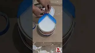 How to easily pour paint 