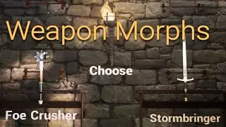 Magic Morphing Weapons (Unreal)