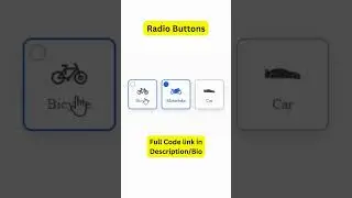 Modern Radio Buttons  