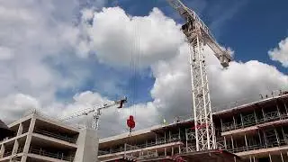 Construction Site - Copyright Free Stock Footage Clip