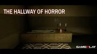 THE HALLWAY OF HORROR GAMEPLAY - Short Horror Game