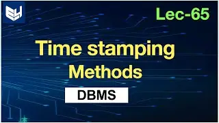 time stamping method in database | DBMS