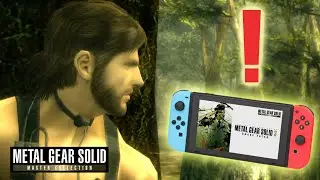 Metal Gear Solid is Finally on the Switch! Metal Gear Solid Master Collection Vol. 1 Tour