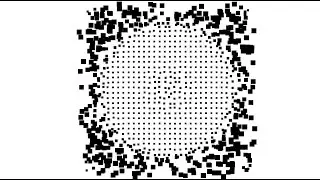 Order vs. chaos: pure CSS circular staggered grid animation