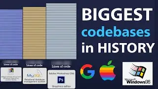 BIGGEST Codebases in History - Can YOU guess the largest?