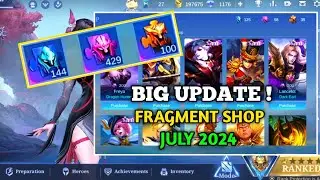 July Fragment Shop Update | Next Fragment Shop Update July 2024 | Mobile Legends ✓