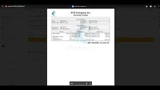 Employees Pay Slip PDF Generator System with Email using PHP DEMO