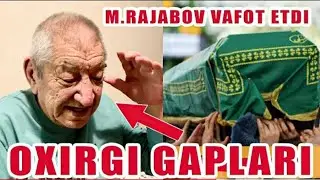 Актёр вафот этди  / Мурод Ражабов