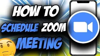 How To Schedule A Zoom Meeting And Invite Someone ✅