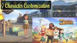 Female Character Customization | My Time at Sandrock