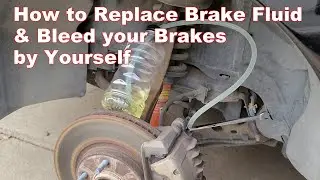 How to Change Your Brake Fluid By Yourself (How to flush and Bleed Your Brakes)