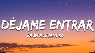Rauw Alejandro - Dejame Entrar (Letra / Lyrics)