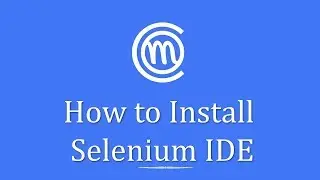 How to install Selenium IDE
