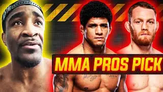 MMA Pros Pick ✅ Gilbert Burns vs. Jack Della Maddalena 👊UFC 299