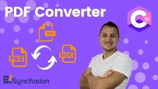 Build your own PDF Converter with Csharp WPF and Syncfusion for PC from scratch