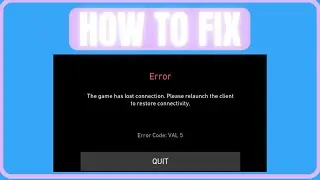 FIX VALORANT ERROR CODE VAL 5 (NEW)