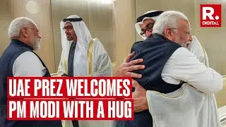 UAE President Welcomes PM Modi With A Hug, Both Leaders Launch UPI RuPay Card Service | Ahlan Modi