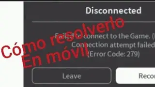 cómo resolver el error de roblox número 279 +nueva intro del canal / soy Alan gamer