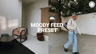 Moody Feed filter | Instagram feed theme | vsco filters tutorial