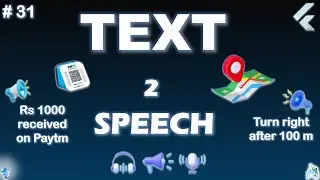 Text to Speech | Flutter Text To Speech | TTS flutter package