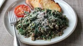 Joes Special - Original Joes Ground Beef & Spinach Scramble