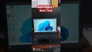 Acer Aspire 7 RTX 3050 Boot Time #aceraspire7