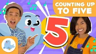 COUNTING UP TO FIVE 🎵 Collaboration with 123 Andrés, Grammy Award winners 🧍🏻‍♂️🧍🏻‍♀️Educational Song