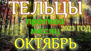 ГОРОСКОП ТЕЛЬЦЫ ОКТЯБРЬ МЕСЯЦ ПРОГНОЗ. 2023 ГОД