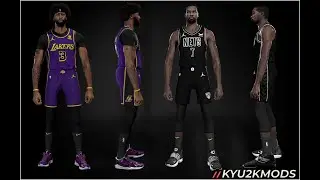 NBA2K MOD SHOWCASE: Brooklyn Nets vs Los Angeles Lakers | NBA2K22