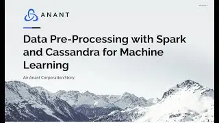 Spark and Cassandra for Machine Learning: Data Pre-Processing