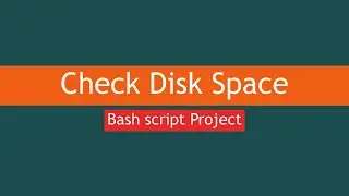 Bash scripting Projects | Check disk space (2021)