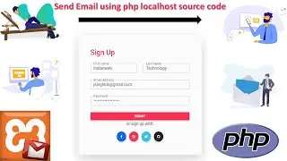 Send Email in php from localhost | php mail | send mail in php | php send mail | php send Email form