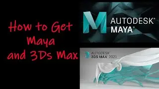 How to get Maya or 3Ds Max - Student License or the Indie License