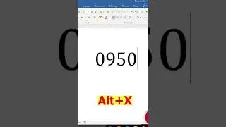 Om Symbol in MS Word | Symbol Code | Alt+X Shortcut key in Hindi  