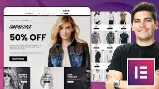 How To Make an eCommerce Website With Wordpress and Elementor 2024 [Elementor Tutorial]✅
