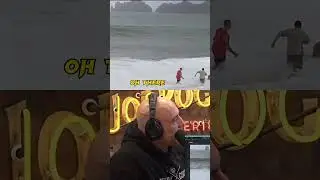 Joe Rogan & Protect Our Perks: Hilarious Reaction to Drunk Man Drowning in Waves