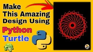 Make Amazing design using python turtle || Python turtle tutorial for beginners 