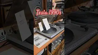 1990s TESLA MC 600Q Vintage Direct Drive Record Player