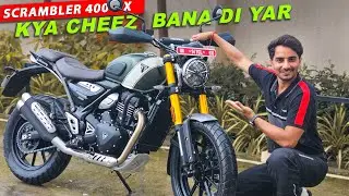 Triumph Scrambler 400 X : Asli BOMB | Detail Walk Review | Kisi ne aaj tak ye kamaal nahi kiya 🔥