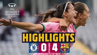 🏆 BARÇA WIN UEFA WOMEN’S CHAMPIONS LEAGUE! CHELSEA 0-4 BARÇA | HIGHLIGHTS