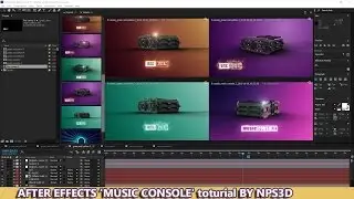 AFTER EFFECTS 'MUSIC CONSOLE' toturial BY NPS3D