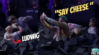 xQc fights Ludwig at TwitchCon 2022