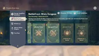 Event Battlefront Misty Dungeon #2 | Genshin Impact