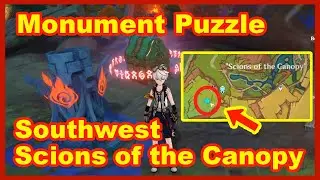 Easiest Way Solve Monument Puzzle At Southwest of Scions of the Canopy