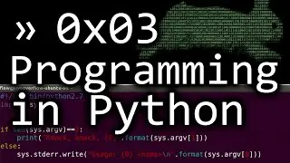 Writing a simple Program in Python - bin 0x03