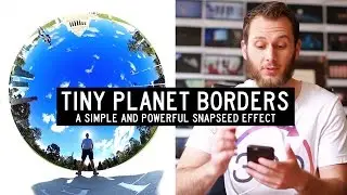 How To Give Your Tiny Planets STYLISH Borders!